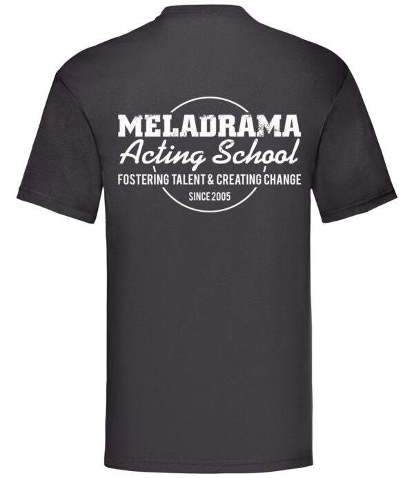 Meladrama T-shirt Black, Back