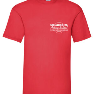Meladrama T-shirt Red, Front