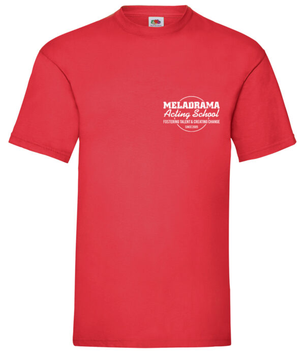 Meladrama T-shirt Red, Front